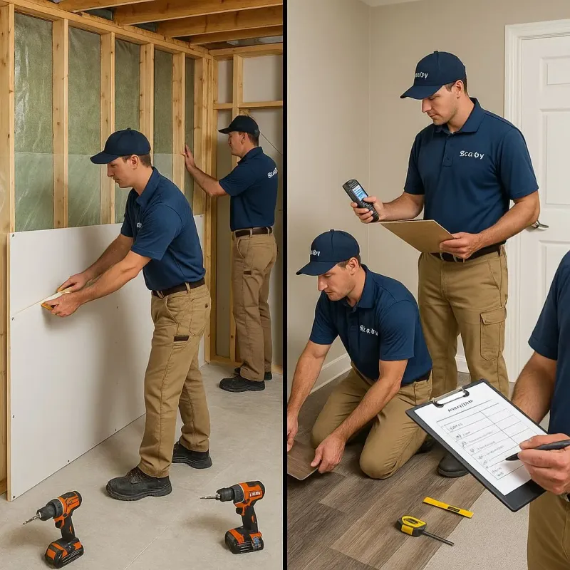 Repairs and Reconstruction process in Wallingford, CT
